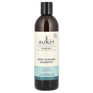 Sukin, Cura dei capelli, shampoo per la pulizia profonda, cuoio capelluto grasso e congestionato, 500 ml