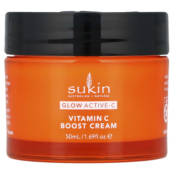 Sukin, Glow Active-C, 비타민C 부스트 크림, 50ml(1.69fl oz)