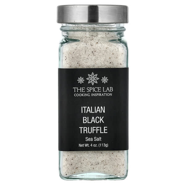 The Spice Lab, 이탈리아 블랙 트러플 바다 소금, 113g(4oz)