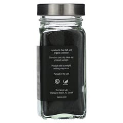 The Spice Lab, Hawaiian Black Lava Sea Salt, Fine Grain, 4.3 oz (121 g)