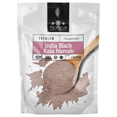 The Spice Lab India Black Kala Namak (Black Salt) - 4 Oz (113g), Granulated