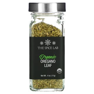 The Spice Lab, Hoja de orégano orgánico, 11 g (0,4 oz)