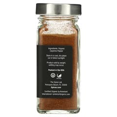 The Spice Lab, Organic Cayenne Pepper, 1.9 oz (53 g)