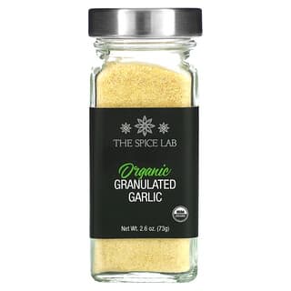 The Spice Lab, Organic Granulated Garlic, 2.6 oz (73 g)