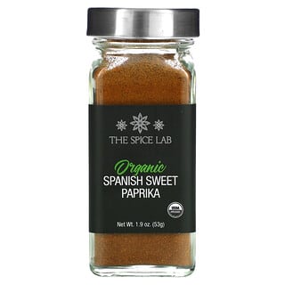 The Spice Lab‏, الفلفل الحلو الأسباني العضوي ، 1.9 أونصة (53 جم)