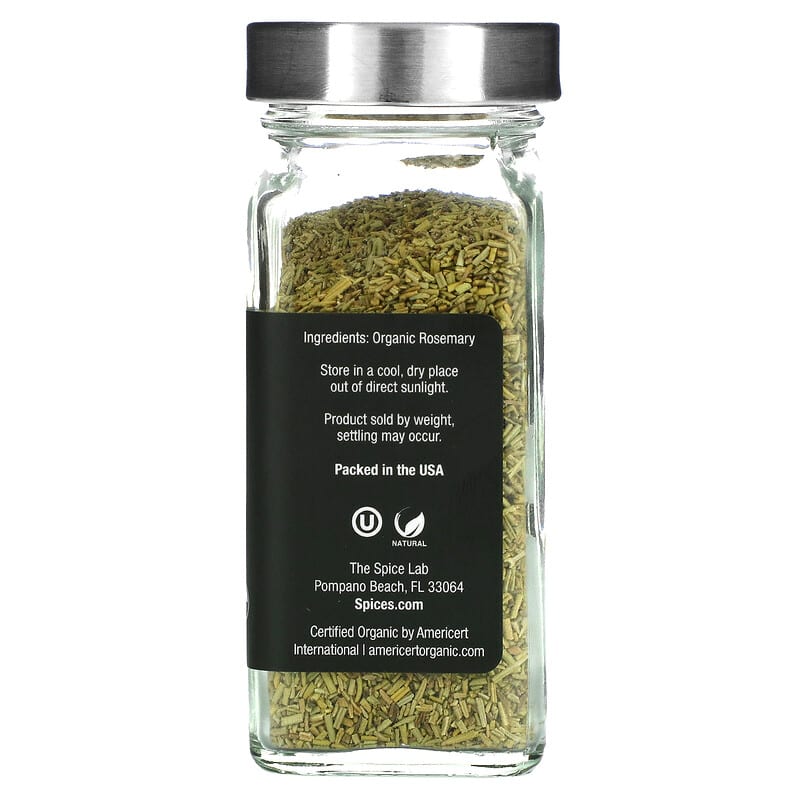 Cut and Sifted Rosemary - 1.2 oz French Jar - 5437 – The Spice Lab