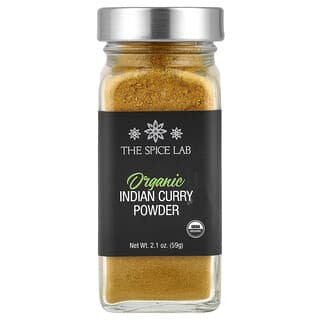 The Spice Lab, Curry indiano biologico in polvere, 59 g