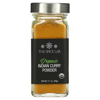 The Spice Lab, Curry indio orgánico en polvo, 59 g (2,1 oz)