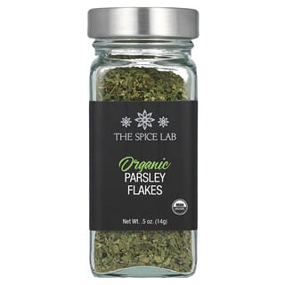 The Spice Lab, Хлопья органической петрушки, 14 г (0,5 унции)