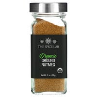 The Spice Lab, Органический молотый мускатный орех, 56 г (2 унции)