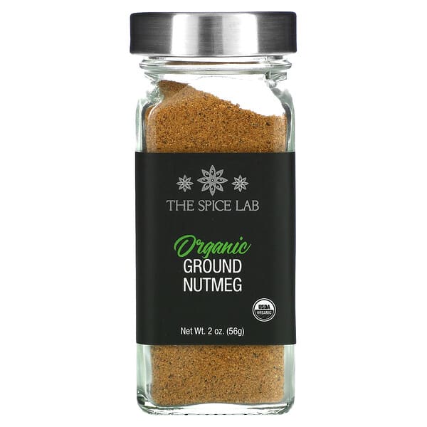 The Spice Lab, 有機肉豆蔻粉，2 盎司（56 克）