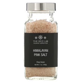 The Spice Lab, Sal rosa del Himalaya, Grano fino, 198 g (7 oz)