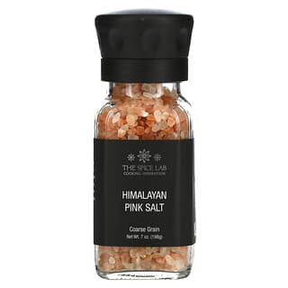 The Spice Lab, Sel rose de l'Himalaya, gros grains, 198 g