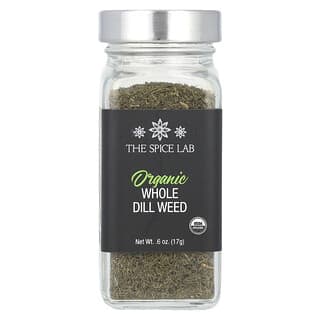 The Spice Lab, Organic Whole Dill Weed, ganzes Bio-Dillkraut, 17 g (0,6 oz.)
