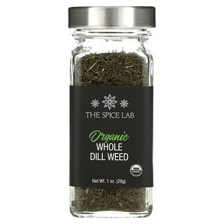 The Spice Lab, Eneldo entero orgánico, 28 g (1 oz)