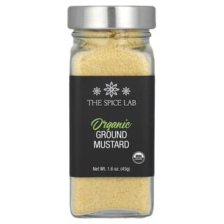 The Spice Lab, 유기농 분쇄 겨자, 45g(1.6oz)