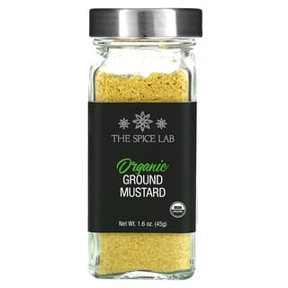The Spice Lab, Органическая молотая горчица, 45 г (1,6 унции)