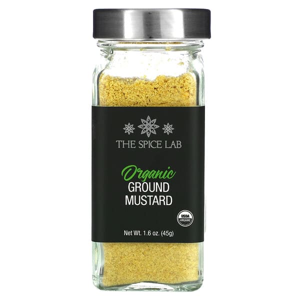 The Spice Lab, 有機芥末粉 1.6 盎司（45 克）