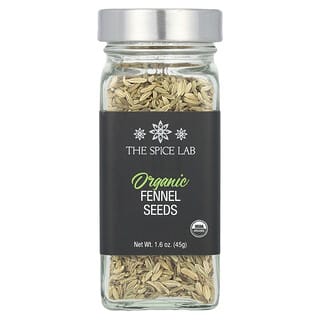 The Spice Lab, Sementes de Erva-doce Orgânica, 45 g (1,6 oz)