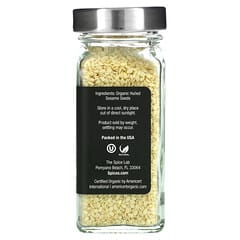 The Spice Lab, Органические очищенные семена кунжута, 62 г (2,2 унции)