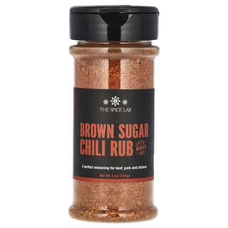 The Spice Lab, Brown Sugar Chili Rub, Chili-Marinade-Geschmack mit braunem Zucker, 141 g (5 oz.)
