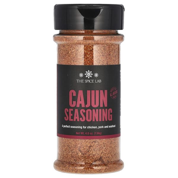The Spice Lab, 케이준 시즈닝, 136g(4.8oz)