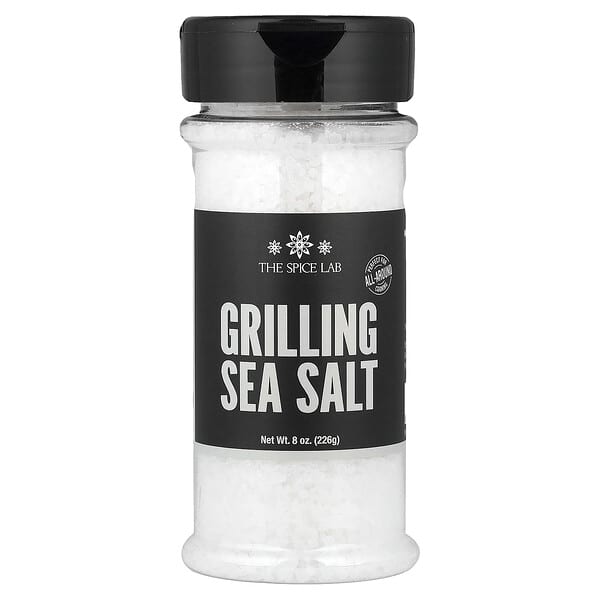 The Spice Lab, 그릴링 바다 소금, 226g(8oz)