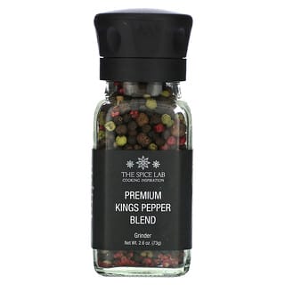 The Spice Lab, Mélange de poivre royal premium, broyeur, 73 g