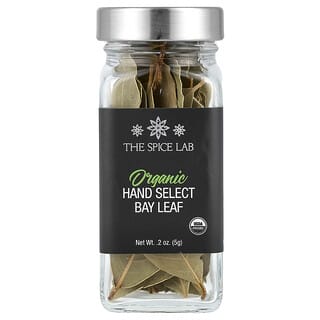 The Spice Lab, Folha de Louro Orgânica Selecionada para Mãos, 5 g (0,2 oz)