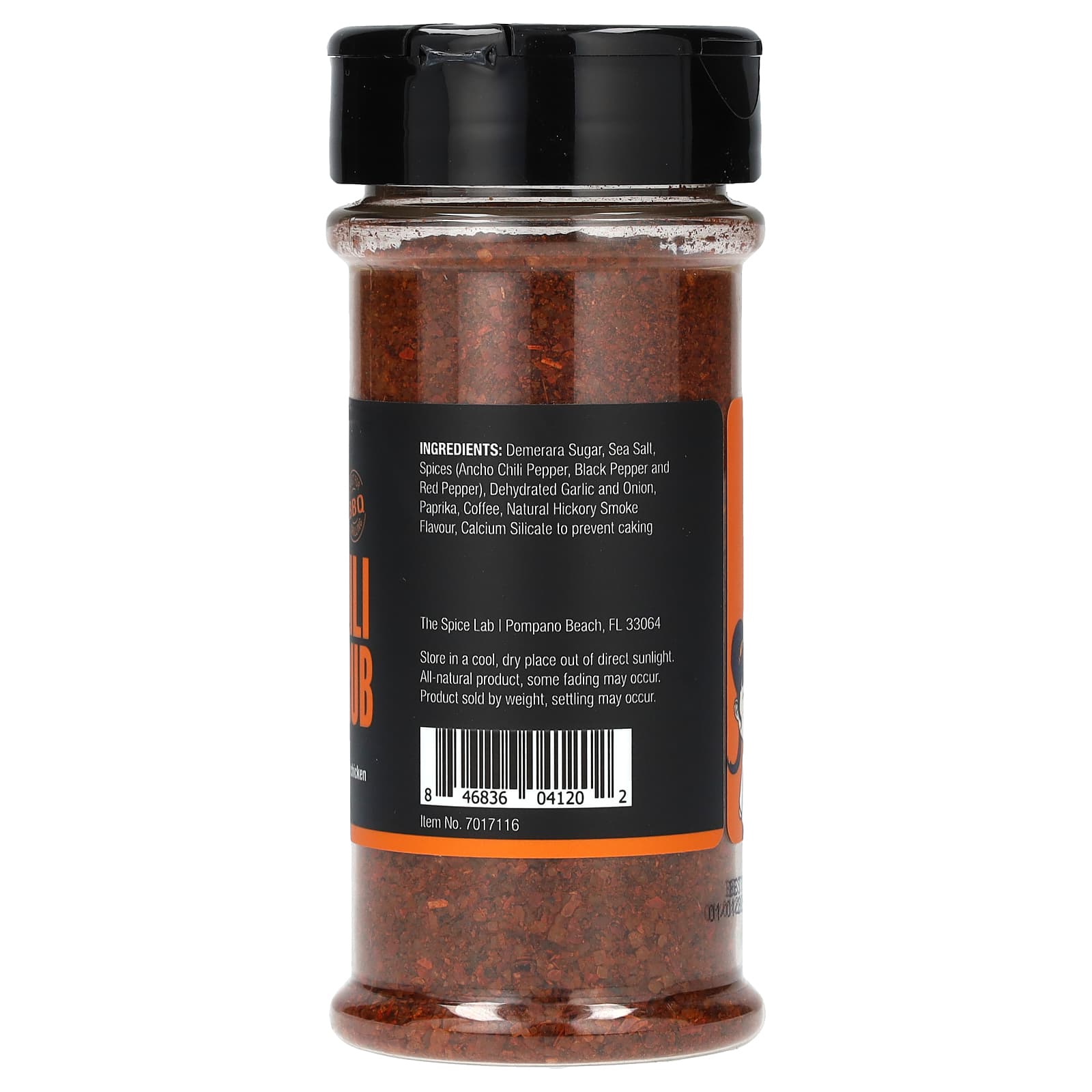The Spice Lab, Ancho Chili + Coffee Rub, 5.5 oz ( 155 g)