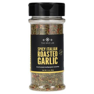 The Spice Lab, универсальная приправа, пряный жареный чеснок по-итальянски, 85 г (3 унции)