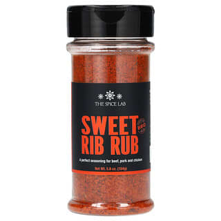 The Spice Lab, Sweet Rib Rub, Sweet Rib Rub, 164 g (5,8 oz.)