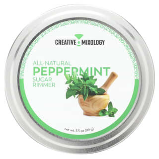 The Spice Lab, Creative Mixology, All-Natural Peppermint Sugar Rimmer, 3.5 oz (99 g)