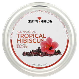 The Spice Lab, Creative Mixology, All-Natural Tropical Hibiscus Sugar Rimmer, 3.5 oz (99 g)