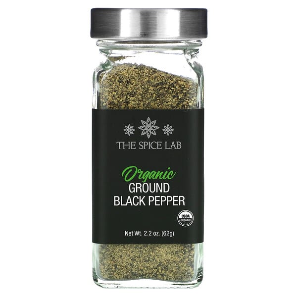 The Spice Lab, 有機黑胡椒粉，2.2 盎司（62 克）