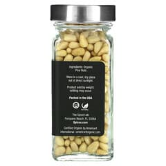 The Spice Lab, Organic Pine Nuts, 2.2 oz (62 g)