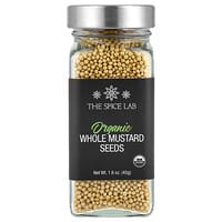 Organic Whole Mustard Seeds, 1.6 oz (45 g)