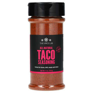 The Spice Lab, Condimento completamente natural para tacos, 141 g (5 oz)