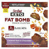 Keto Fat Bomb Snack Cluster, карамель, орехи и шоколад, 14 штук, 20 г (0,7 унции)