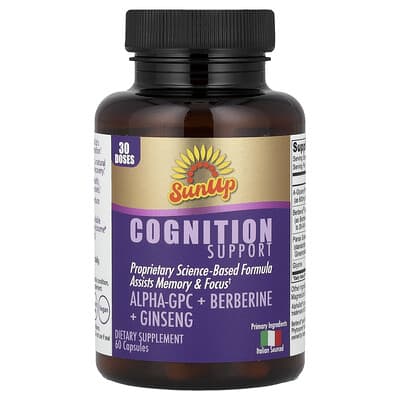 SunUp, Cognition Support, 60 Capsules