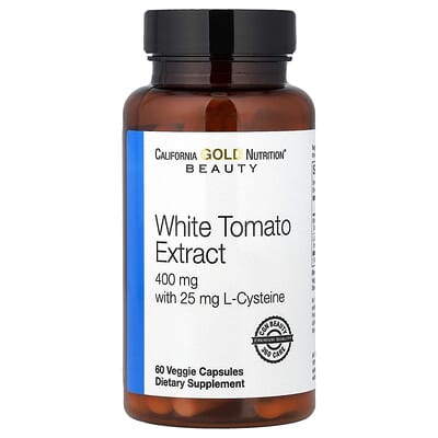 California Gold Nutrition, White Tomato Extract, 60 Vegetarian Capsules