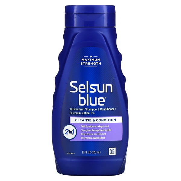 Selsun Blue, 去屑洗髮精和護髮素，全全 液量盎司（325 毫升）