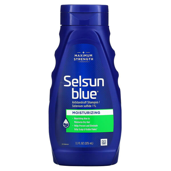 Selsun Blue, 摩洛哥堅果油洗髮精，補水保溼，全全 液量盎司（325 毫升）
