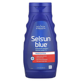 Selsun Blue, Antidandruff Shampoo, Medicated, 11 fl oz (325 ml)