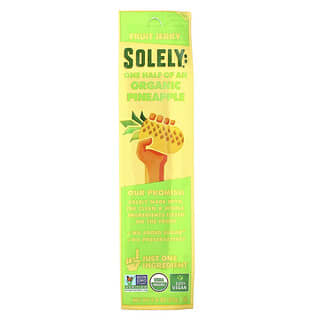 Solely, Fruit Jerky, органический ананас, 23 г (0,8 унции)