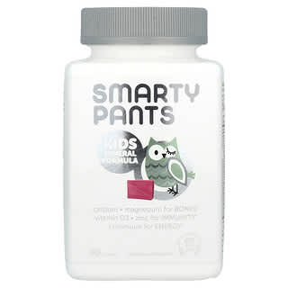 SmartyPants, 儿童矿物质配方，混合浆果味，60 片咀嚼片