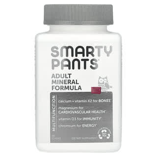 SmartyPants, Formule minérale pour adultes, Fruits des bois, 60 gommes