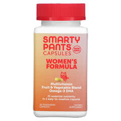 SmartyPants, Women's Formula Multivitamin, 30 Vegetarian Capsules (Discontinued Item) 