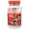 SmartyPants, Kids Plus, Multi & Omegas Gummies, Toy Story 5, Lemon, Orange, and Strawberry Banana, 60 Gummies