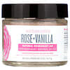Natural Deodorant Jar, Rose + Vanilla, 2 oz (56.7 g)